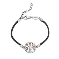 Pulsera Julie Julsen Mujer Albero Della Vita in Plata JJBR9295.8